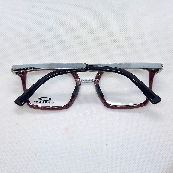 OAKLEY SIDESWEPT RX OX8160-0449 Polished Brick Red 49-19-141 Rx Eyeglass Frame - Picture 7 of 7